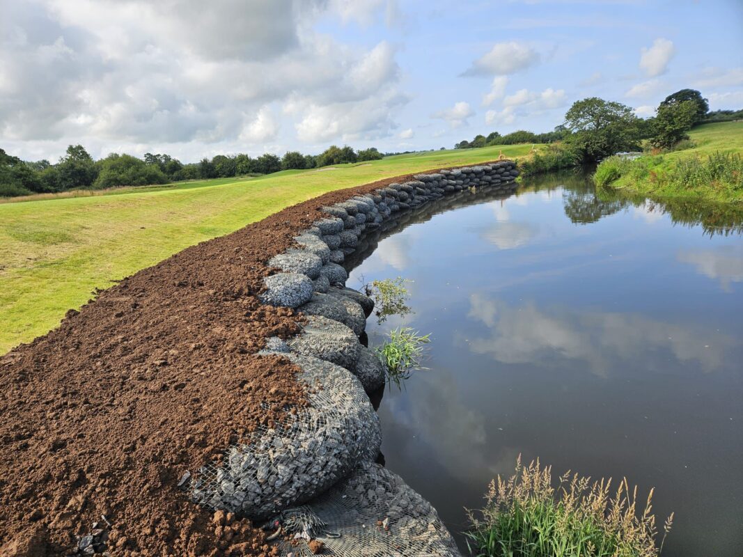 Scour Protection Success at Northern Ireland Golf Club
